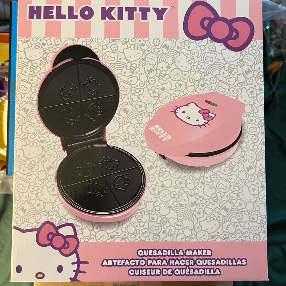 Sanrio Hello Kitty Pink Quesadilla Maker